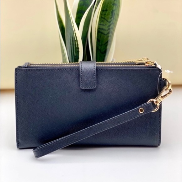 Michael Kors Wallet Wristlet Phone Case Black - Picture 3 of 8